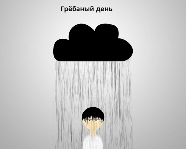 Обложка произведения Грёбаный день