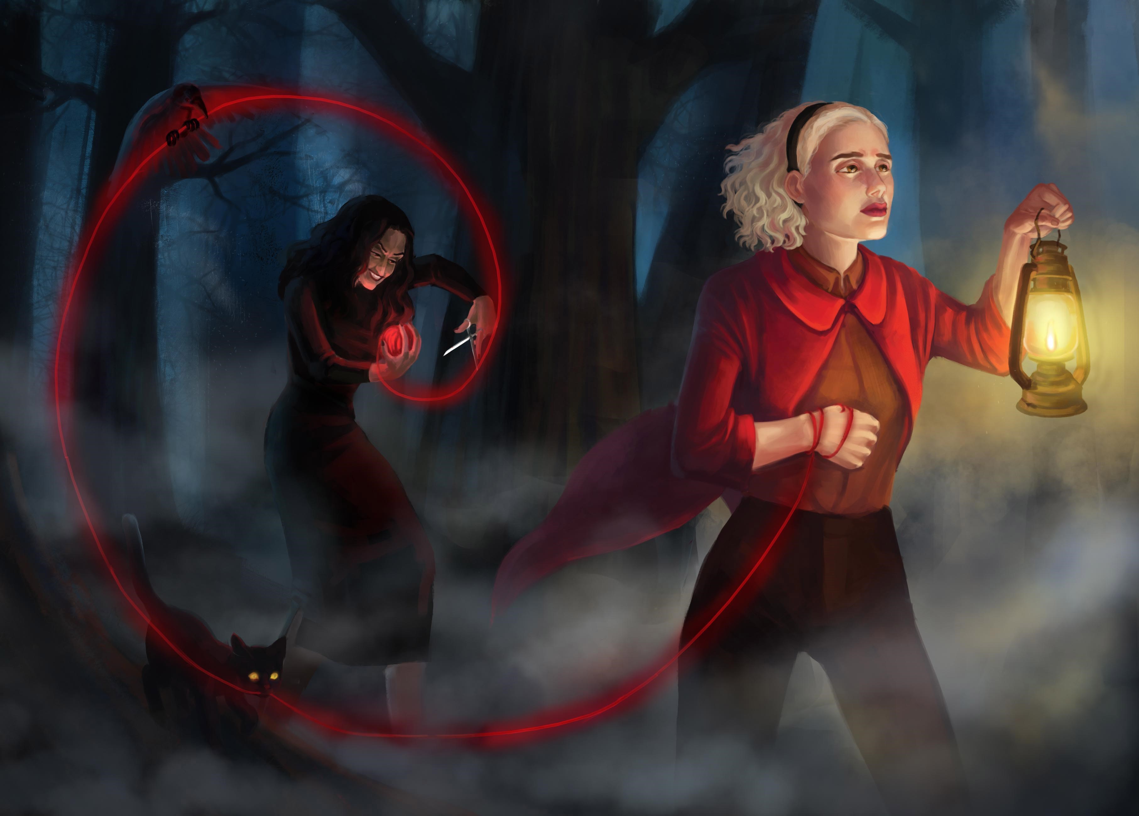 Иллюстрация по &quot;Chilling adventures of <b>Sabrina</b>&quot