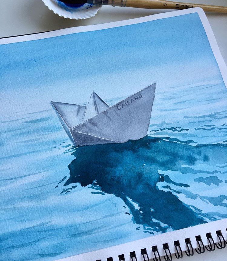 Кораблик из бумаги вода. Бумажный кораблик. Бумажный корабль. Кораблик с бумаги. Бумажный кораблик живопись.