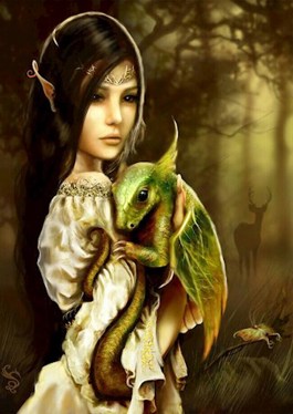 Обложка произведения Принцесса зелёных драконов