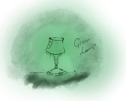 Зелёная лампа. Автор...