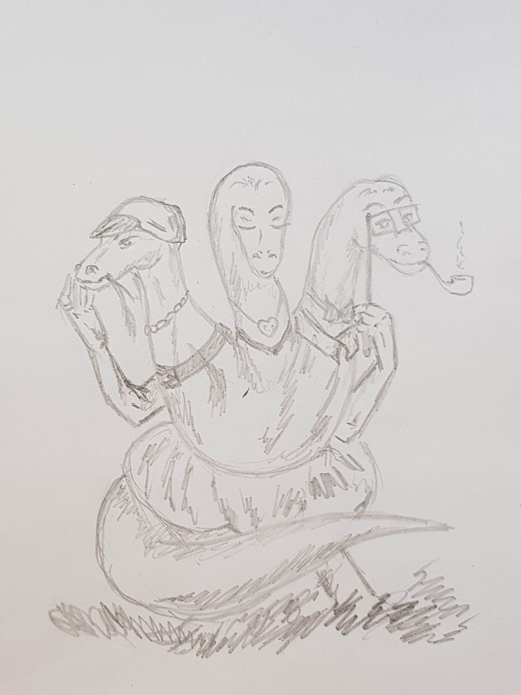 Рисунок змея горыныча карандашом