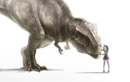 Обложка произведения Лапомойка для динозавров