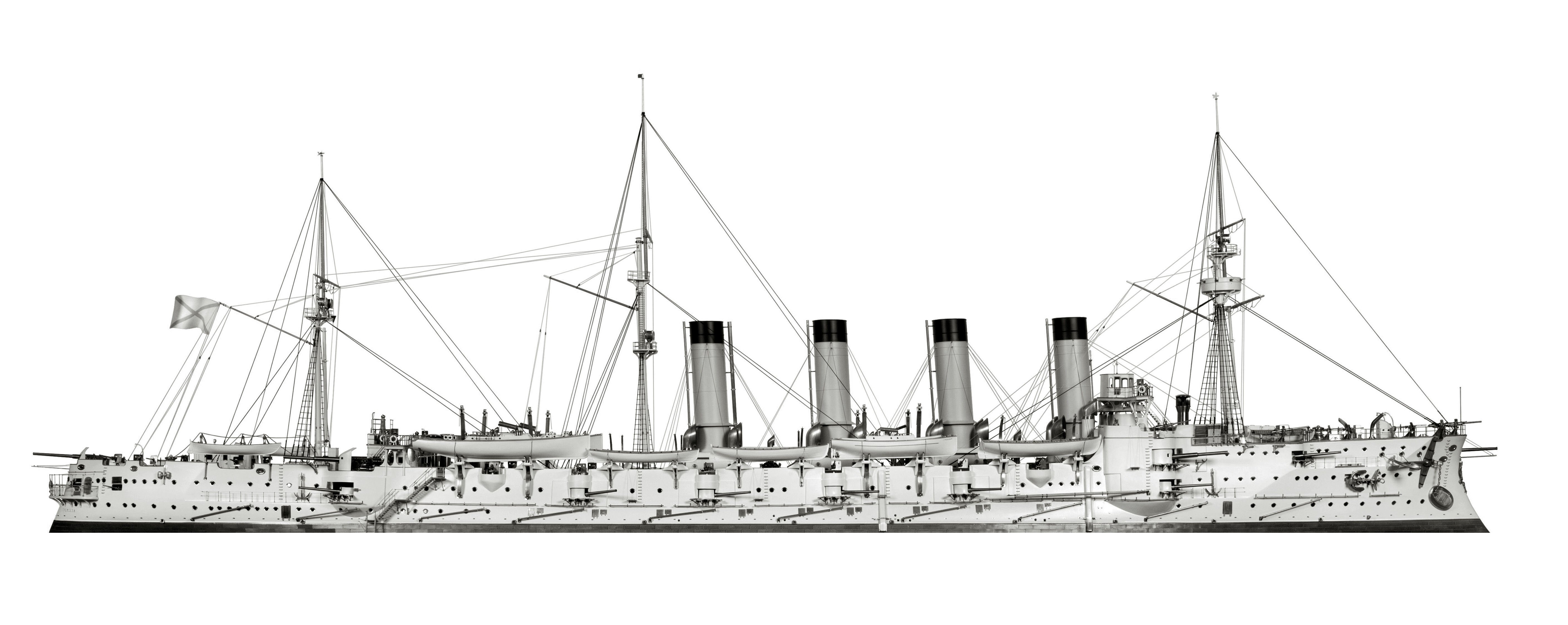 Броненосный крейсер россия чертежи