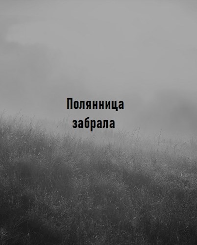 Обложка произведения Полянница забрала