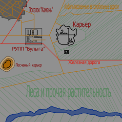 карта окрестностей...