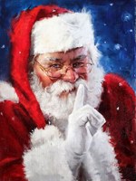 Обложка произведения «Санта Клаус спешит с подарками»