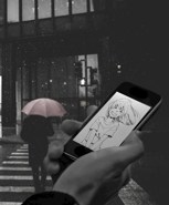 Обложка произведения Аниме девочка в моем смартфоне
