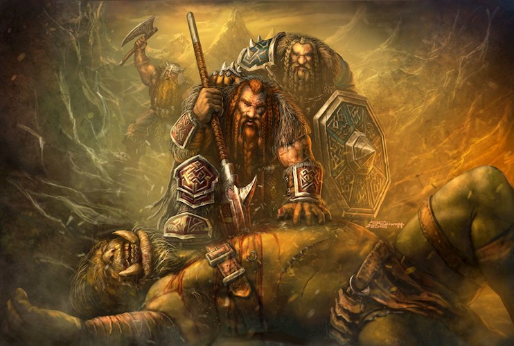 Обложка произведения Сашка - король гномов - Тёмные эльфы