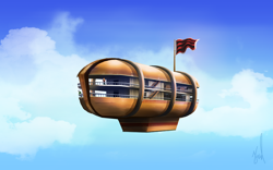 Летающий корабль