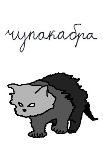 Обложка произведения чупакабра