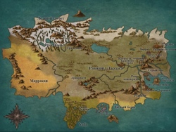 Примерная карта Артара