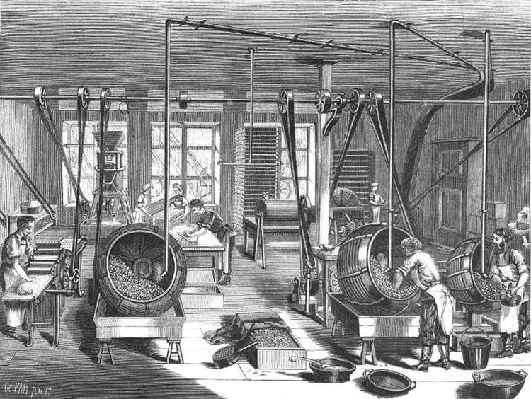 Первая шоколадная фабрика. Фабрика Жоржа Бормана в СПБ.