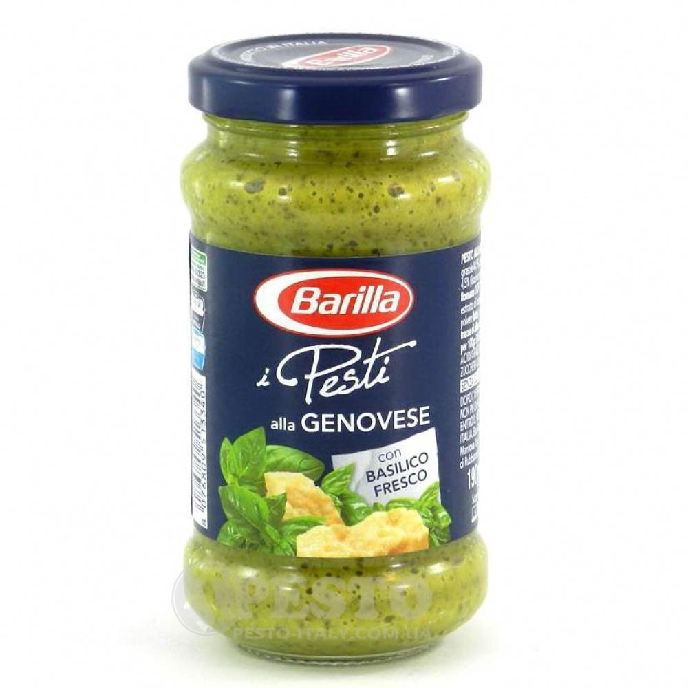 Barilla pesto genovese. Песто Barilla Genovese. Соус песто "Дженовезе". Соус Barilla Pesto alla Genovese. Соус Барилла песто 190г с/б.