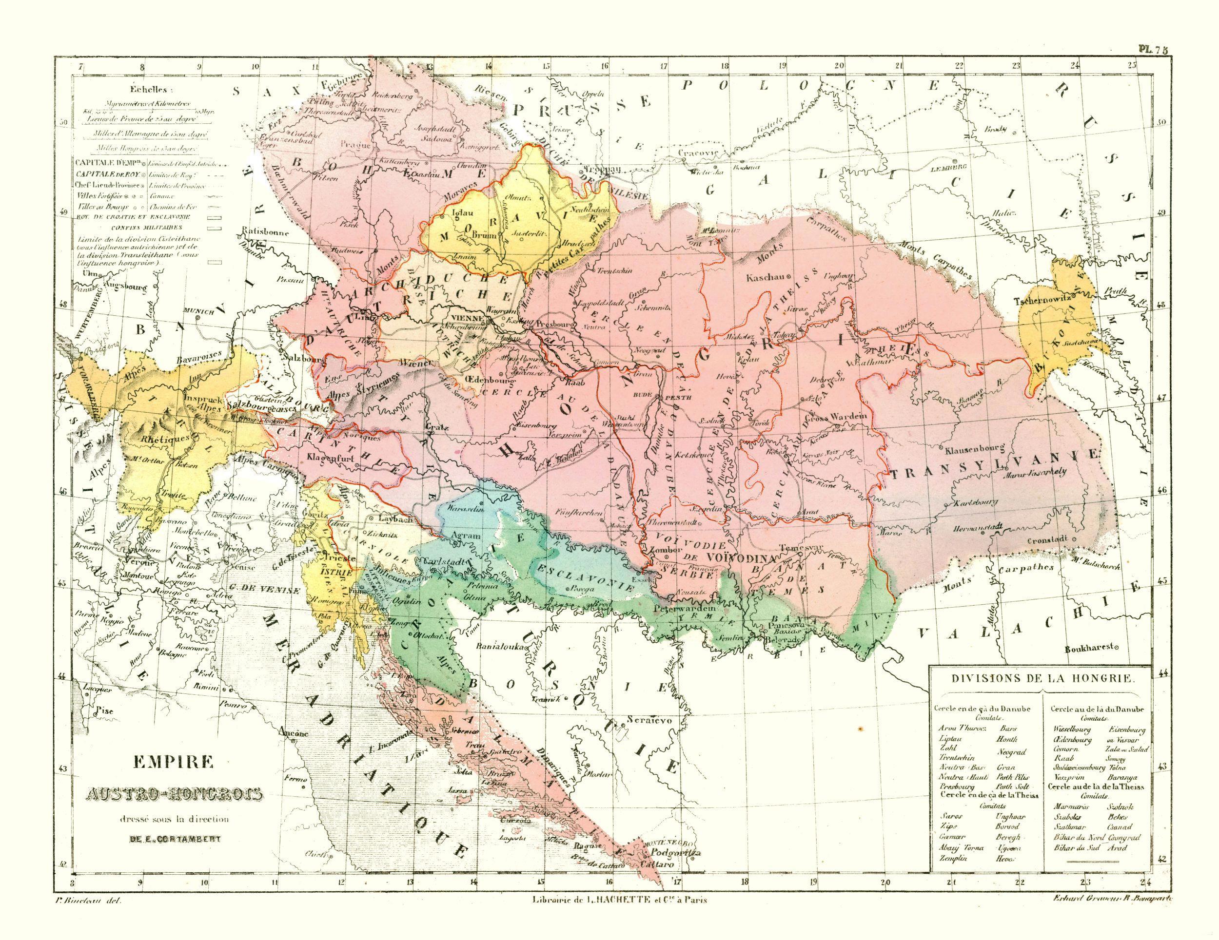 Политическая карта австро венгрии