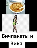 Обложка произведения Бичпакеты и Вика