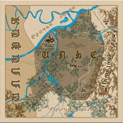 Карта королевства Ильс
