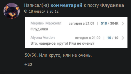 Флудилка что это