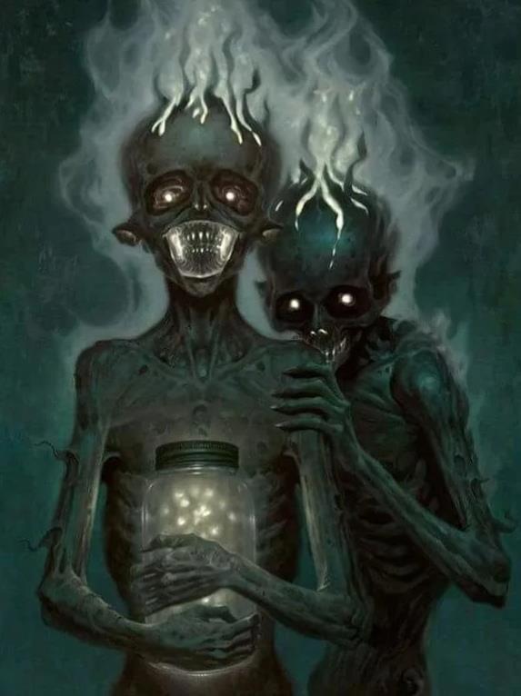 Если Кинг умело пишет ужасы, то Бром потрясающе их иллюстрирует