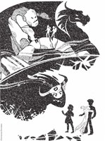 Обложка произведения Дракон из разбитого зеркала