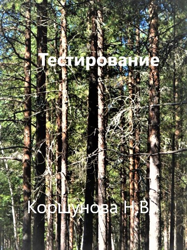 Обложка произведения Тестирование