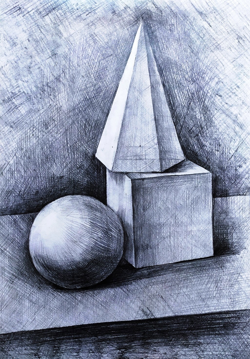 Куб шар пирамида