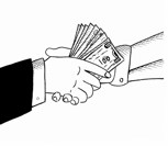 Обложка произведения Взятка