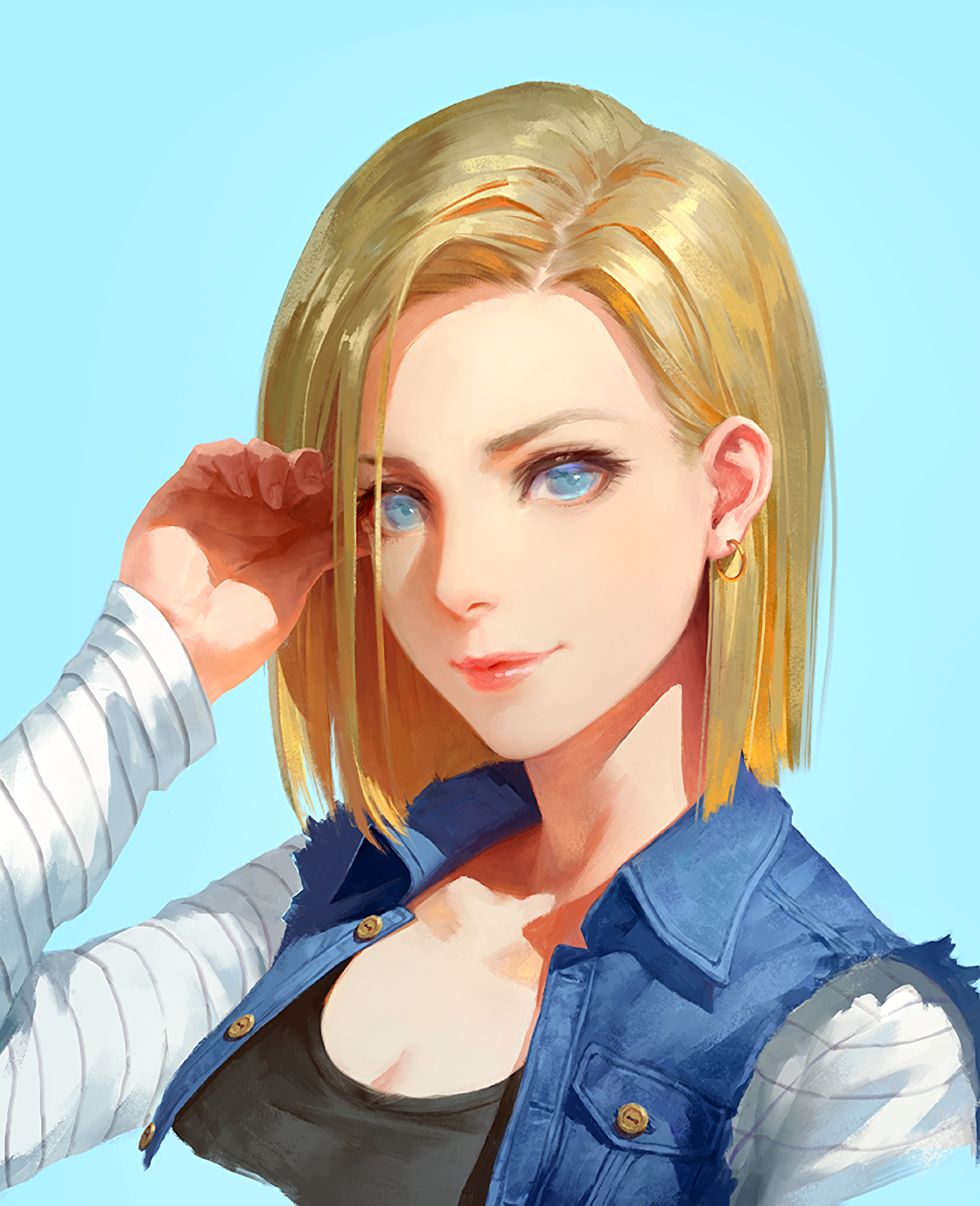 Android 18. Андроид 18 Драгонболл. Dragon Ball Android 18. Драгон бол андроид 18 арт. Андроид 18 Драгонболл +18.