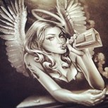 Обложка произведения Пьяный ангел