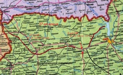 Карта боевых действий...