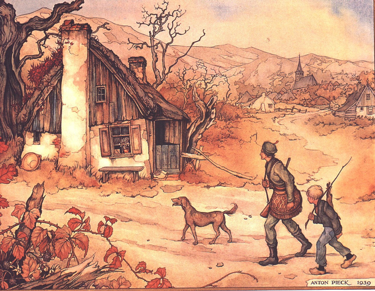 Картина иллюстрирует. Антон пик иллюстратор. Художник Антон пик картины. Anton Franciscus Pieck. Художник anton Franciscus Pieck (Антон Франциск пик).