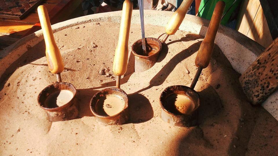 Кофе на песке