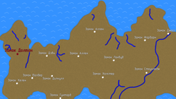 Карта малой части...