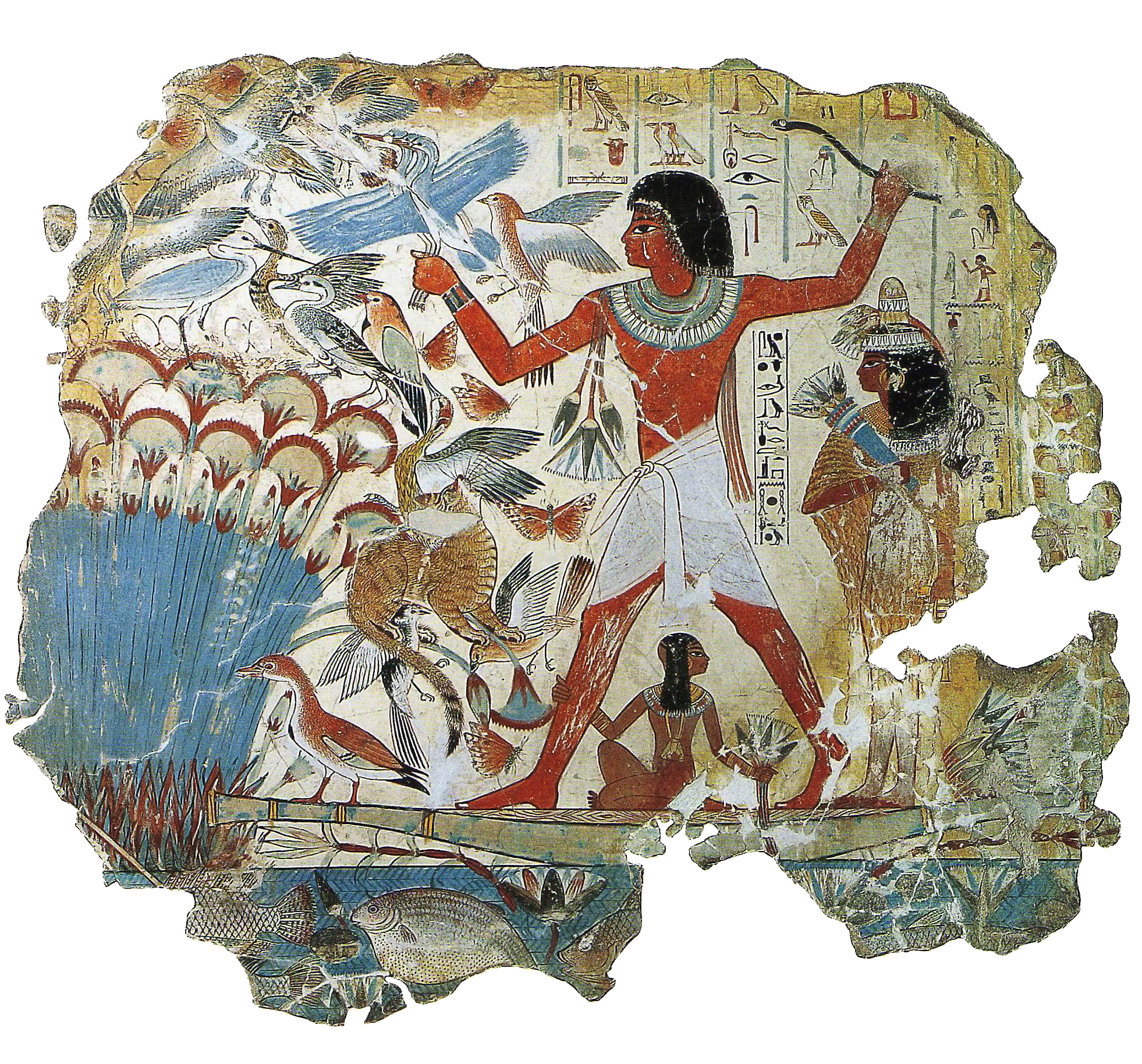 Роспись гробницы Небамона