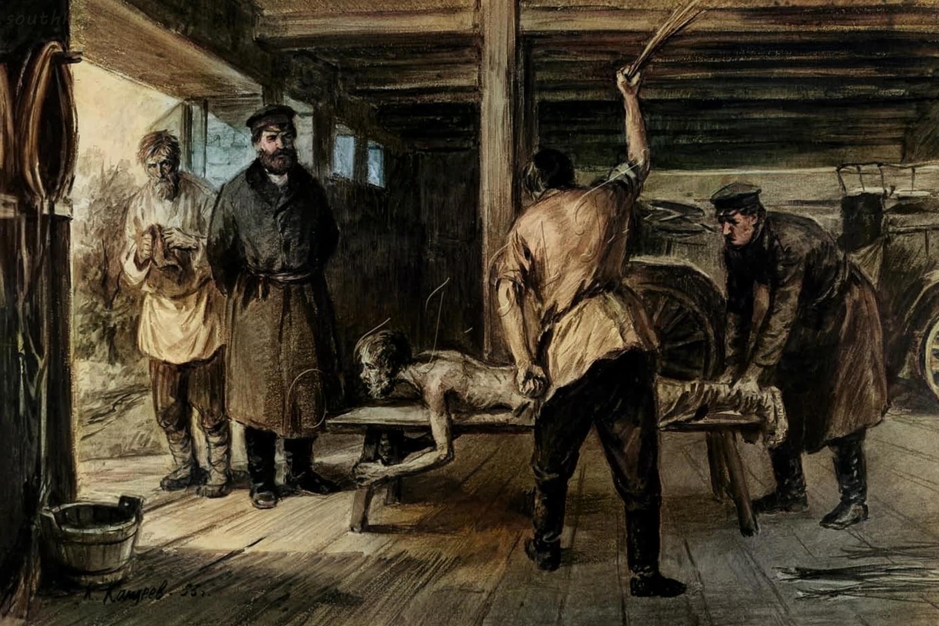 порка розгами Порка за вырванную бороду и отгрызенную руку / Юлия Михалева  @IuliaMikhaleva. Опубликовано: 24 авг. 2022 в 11:41