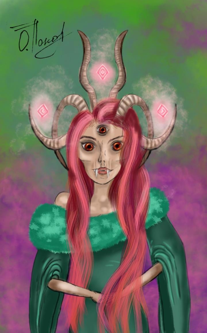 При жизнь она была той ещё козой