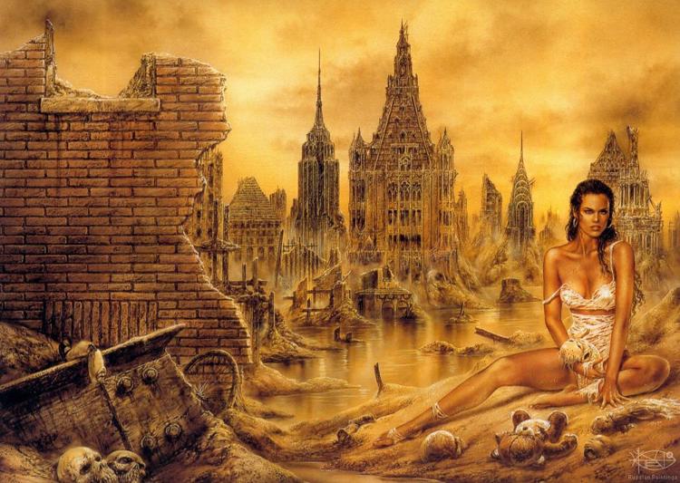 Luis royo эротические картины - обои и картинки на рабочий стол