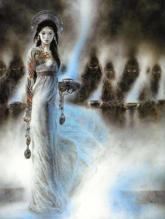 Фантастический арт от Luis Royo (804 работ)