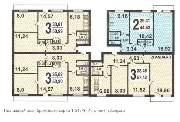 1 515 3 4. 1-515 Трешка планировка. Планировка 1-515 трехкомнатная. I-515/5 планировка. 1-515 Планировка 2 комнатная.