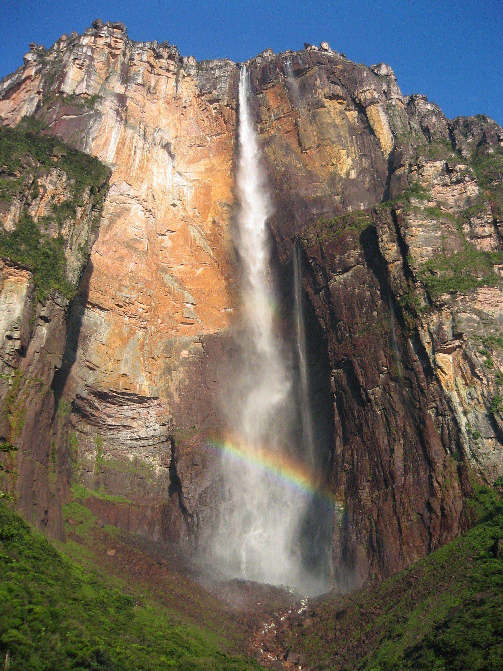 Высота самого большого водопада. Водопад Тугела ЮАР. Водопад Анхель. Водопад Анхель Венесуэла. Драконовы горы водопад Тегула.
