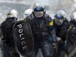 Обложка произведения ОМОН в подводном мире.