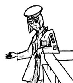 Первая чёрно белым