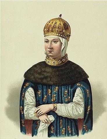 Меховое ожерелье на царице Марии Ильиничне, первой супруге Алексея Михайловича