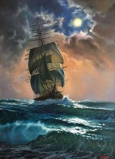 Обложка произведения Морские пейзажи
