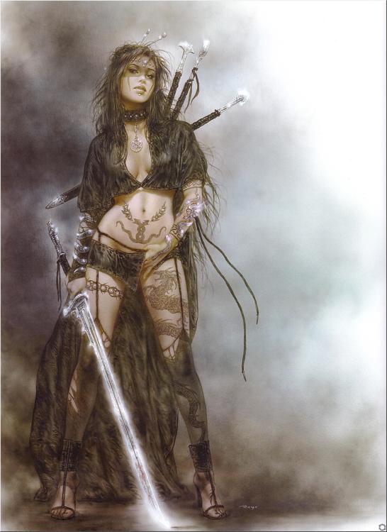 Фэнтезийные картины - Луис Ройо (Luis Royo) ( фото) » Картины, художники, фотографы на Nevsepic