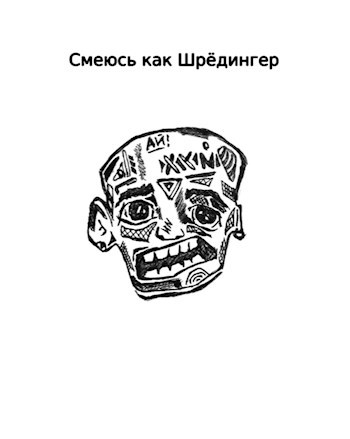 Обложка произведения Смеюсь как Шрёдингер