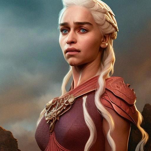 Остальные фотки Дейенерис даже загружать не стал-они ещё хуже!)