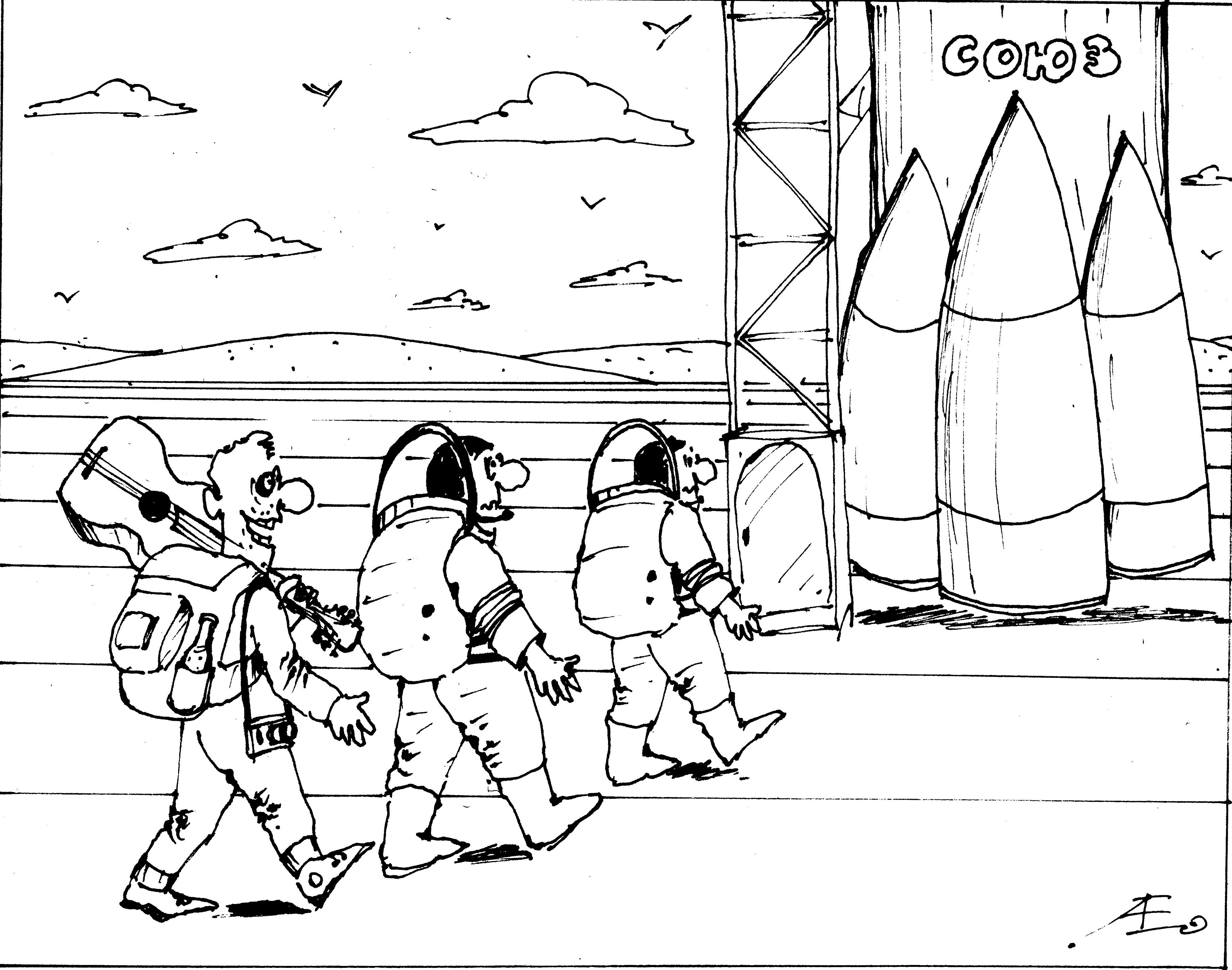 День космонавтики военные