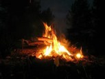 Обложка произведения Ночь у костра