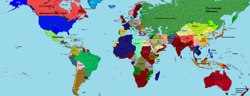 Карта мира с изменениями